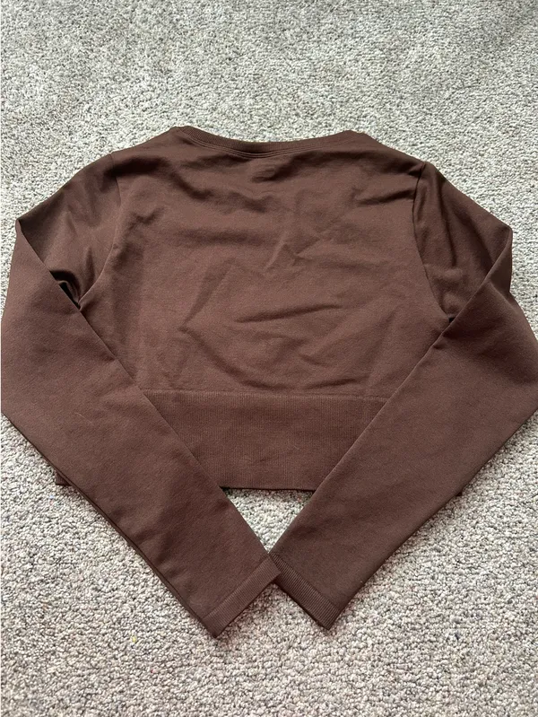 Brown Aerie Long Sleeve - Image 2