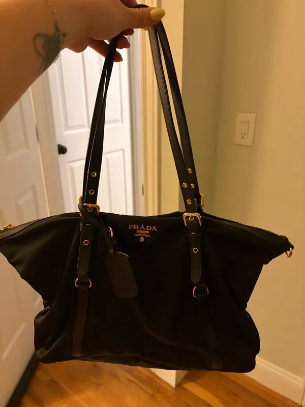 Prada Nylon Tote Bag - Image 2