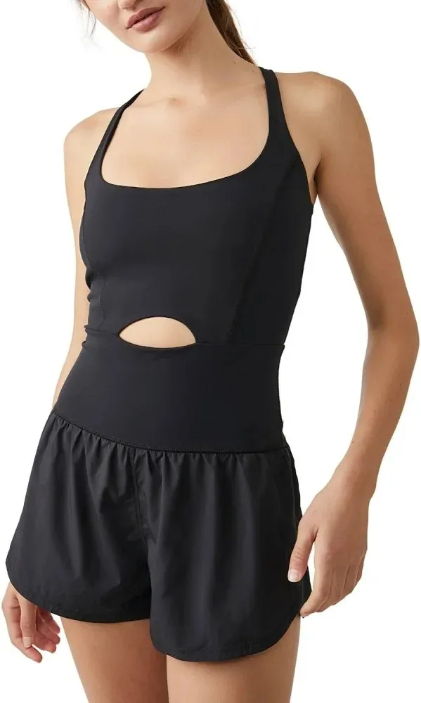Free People Jumpsuit Black - Image 3