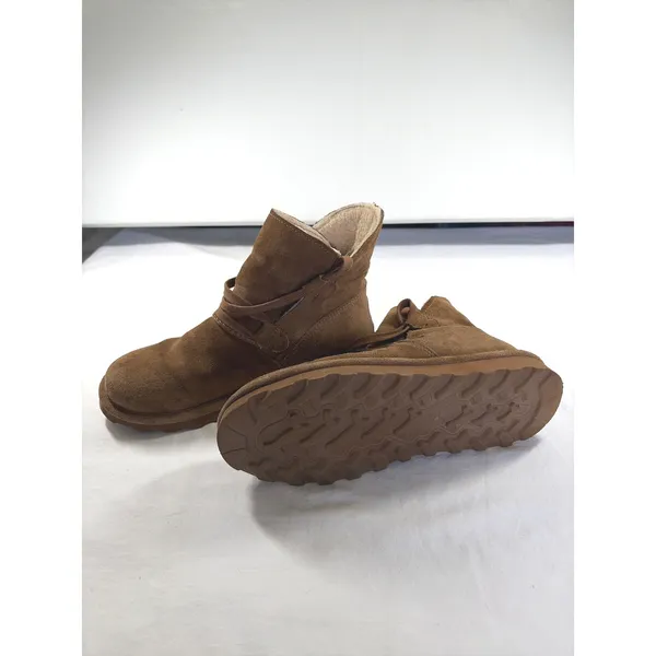 Bearpaw Zora Hickory Suede Ankle Boots Brown Wool Lining 2131W-20RA Womens 9 - Image 10