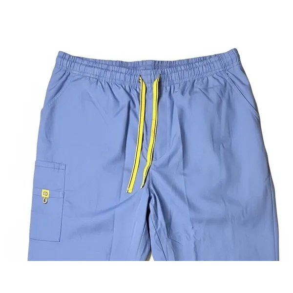 Wonderwink Medical‎ Blue Romeo Flare Cargo Scrub Uniform Pants 3X TALL Nurse NWT - Image 4