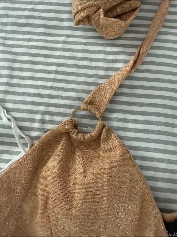 Y2K aesthetic Halter mini dress from urban behavior - Image 7