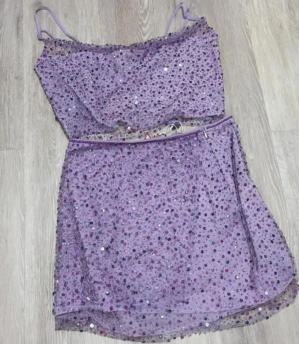 Revolve Dyspnea Ms Slinky Set In Lilac - Image 4