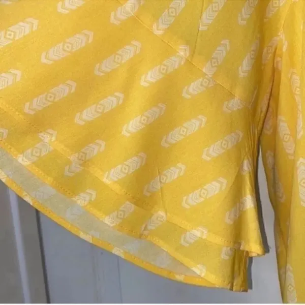 Matilda Jane Yellow Shirt Dress(Size Medium) - Image 8