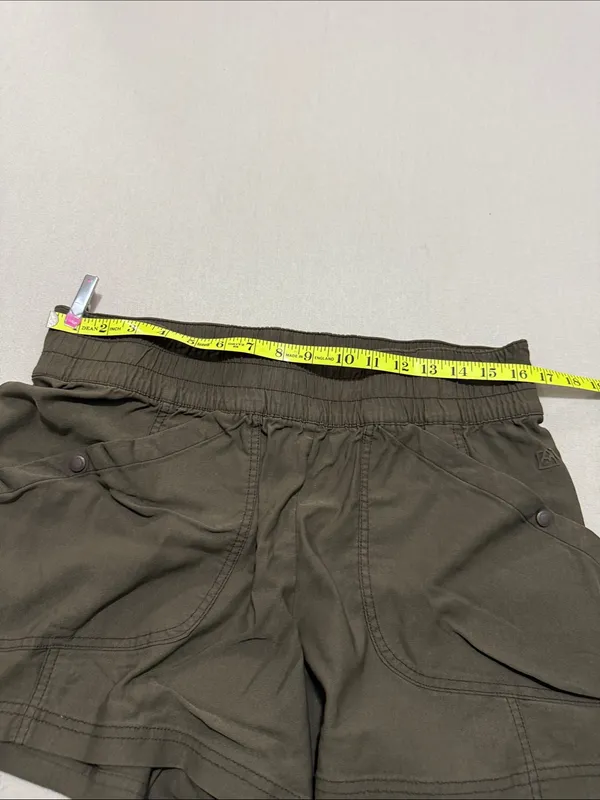 Avalanche Olive Women's Elastic-Waist Athletic Shorts - Image 6