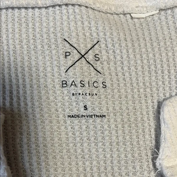 PacSun White Long Sleeve Tee - Image 4