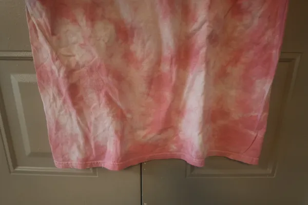 Barbie Barbie spider web graphic t-shirt tie dye in pink, black and hot pink size large. - Image 9
