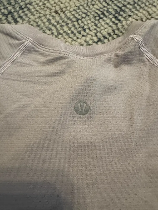 Light Purple Lululemon Swiftly Tech Short Sleeve - Image 4
