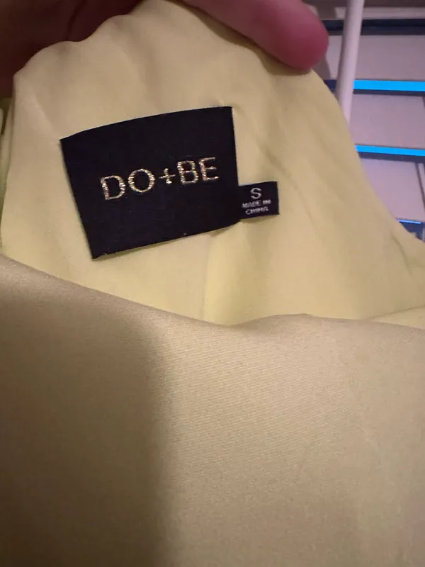 DO+BE Bright Yellow Dress - Image 4