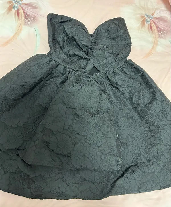 Black strapless mini dress - Image 9