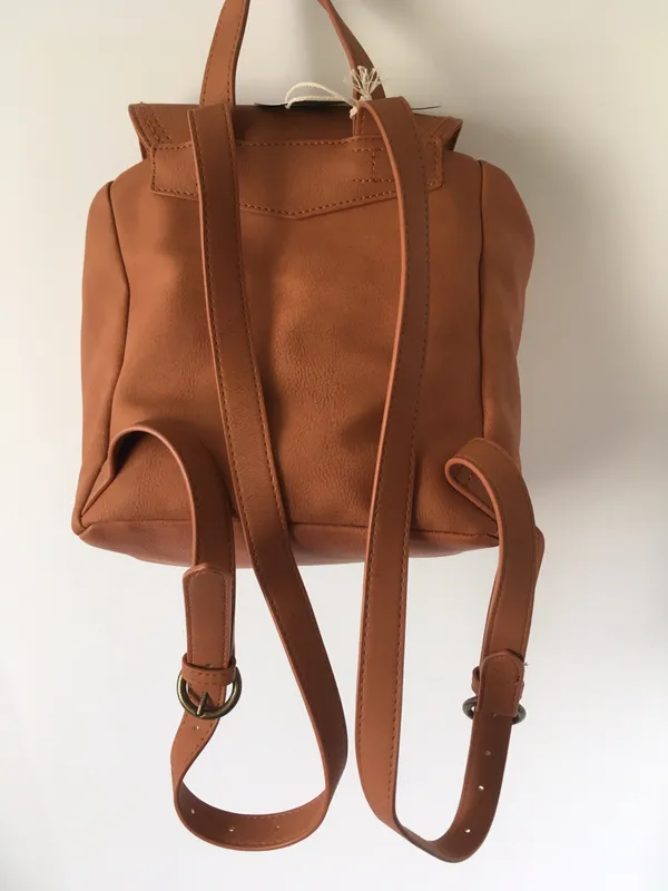 Backpack/Shoulder Bag Brown - Image 2