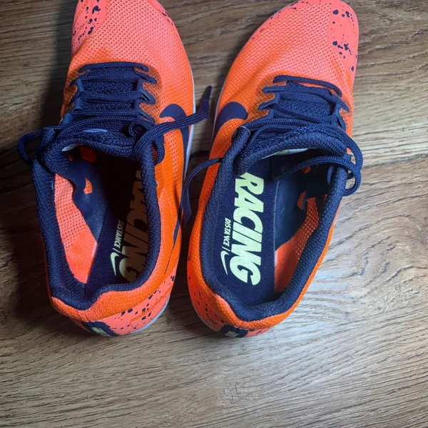 Nike Zoom Rival D 10 Track Running Sneakers No Spikes Bright Mango Womens 6.5 - Image 10