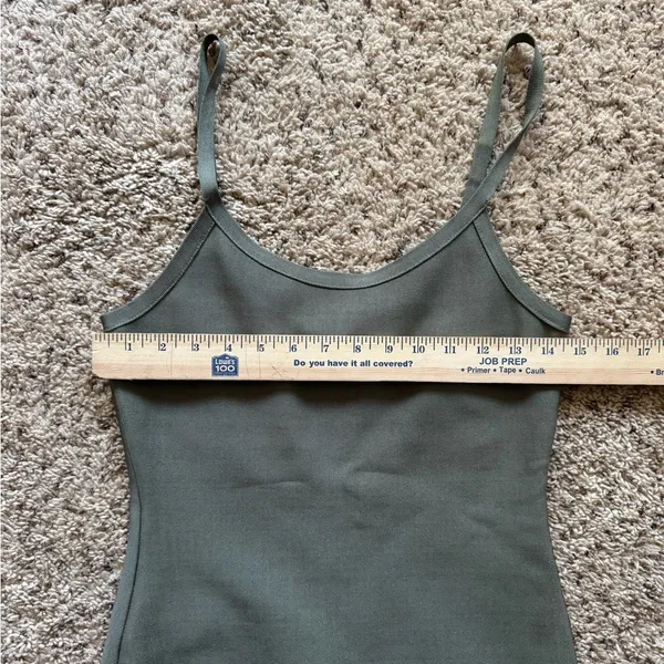 Hot Miami Styles, size‎ L, olive green bodycon dress. - Image 9
