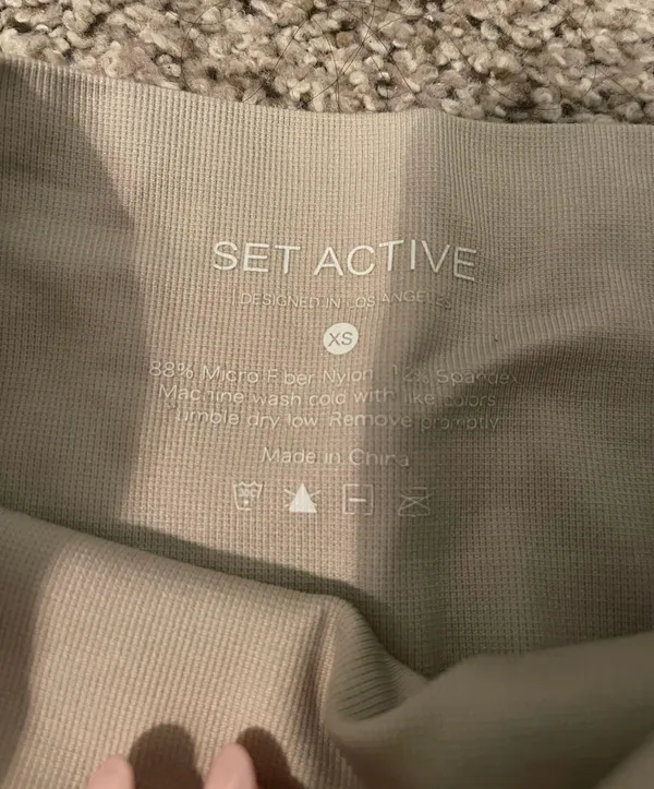 Set Active Tan Leggings - Image 2