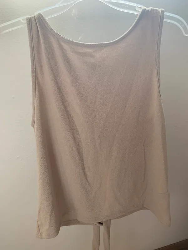 Francesca's Back Tie Tank - Image 2
