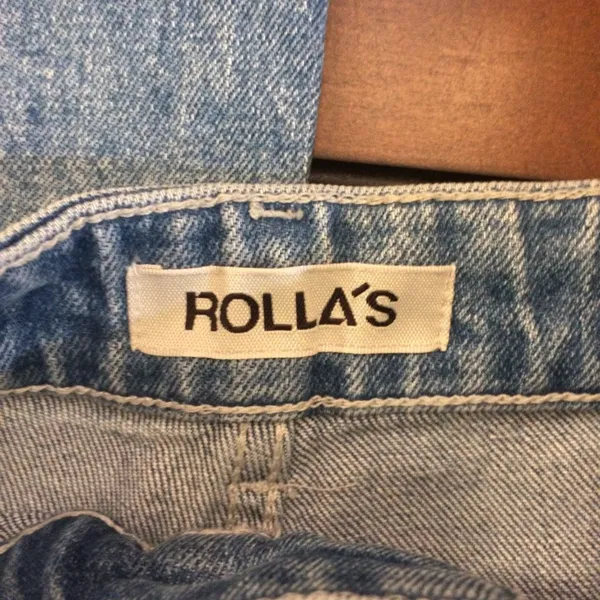 NWT Rolla’s the sailor high rise wide leg blue jeans 27 - Image 8