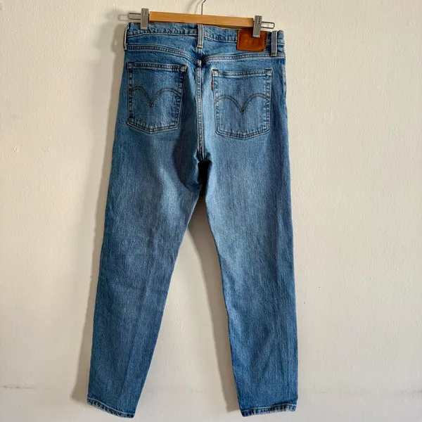 Levi’s Wedgie Blue Denim Jeans - Image 2