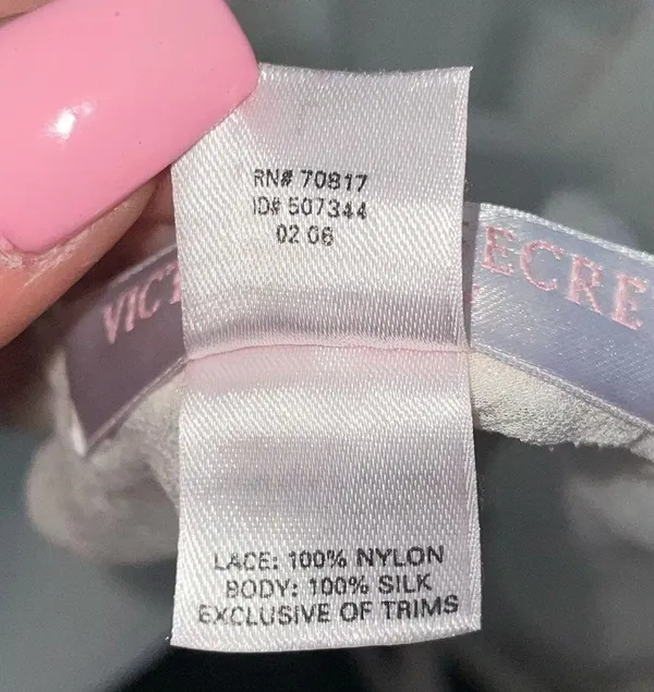 Victoria’s Secret Very Sexy White Silk Lingerie - Image 5
