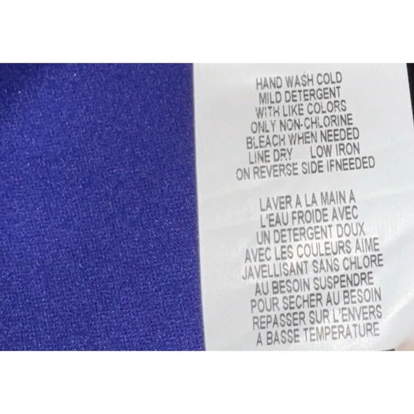 ONYX NITE Roral Blue Embellished Maxi Dress Made In‎ USA - Sz 18W - Image 6