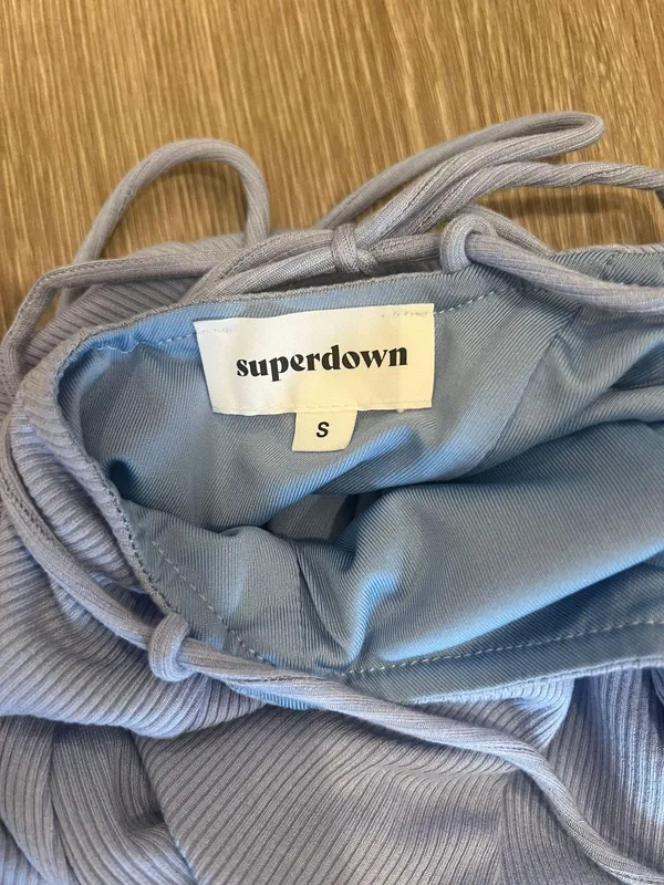 superdown Tie Back Mini Dress - Image 4