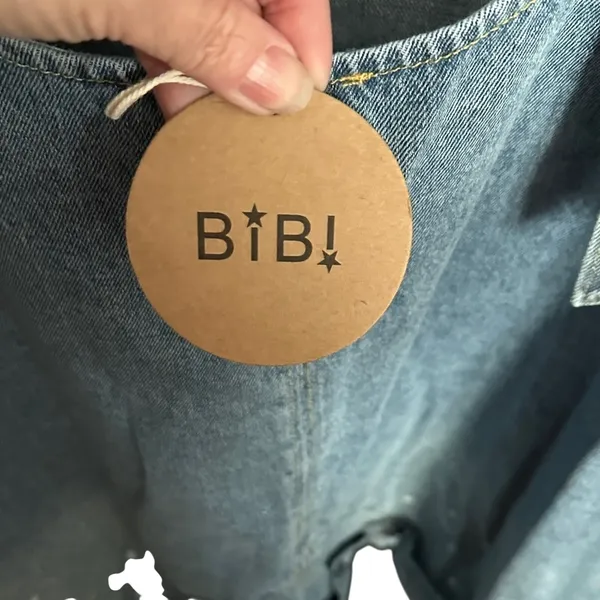 BiBi Light Blue Denim Jumpsuit XL - Image 2