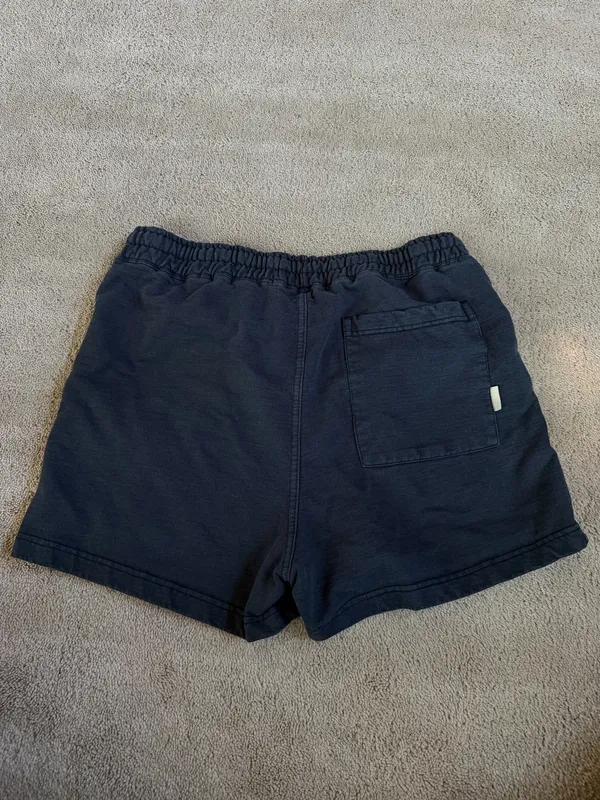 Urban Outfitters Black Washed Sweat Shorts – Size Medium - Image 3