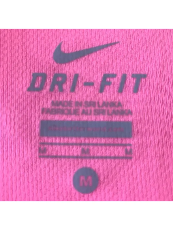 Nike Pink DriFit Short Sleeve Shirt - Image 3