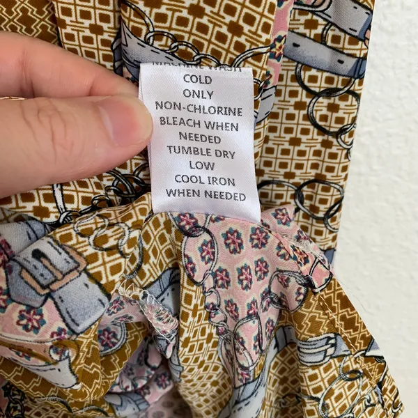 5/$25 NWT‎ Hazel Mixed Print Tank Top - Image 6