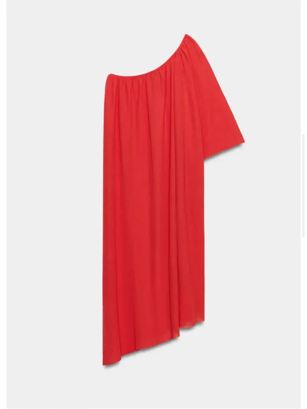 Zara Asymmetric knit dress. S - Image 3