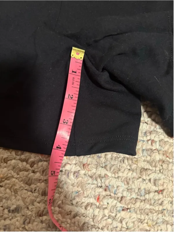 Calzedonia Punto di Milano Knit Skort Skirt Skorts Black- Size Medium - Image 12