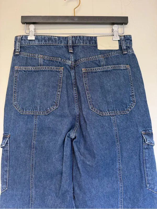 RAG & BONE Cailyn Cargo Pant Jeans Size 27 - Image 7