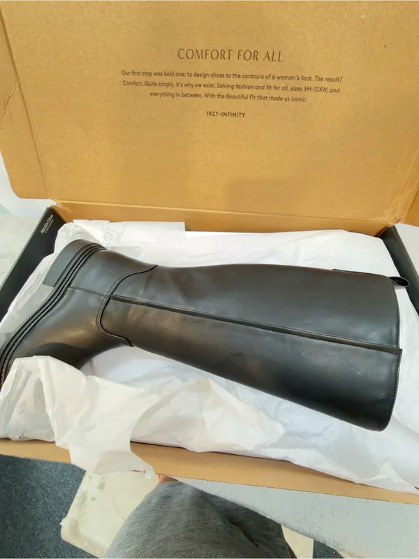 Naturalizer Women's Lennox Knee High Boot Black size 8.5 M- new in box - Image 7