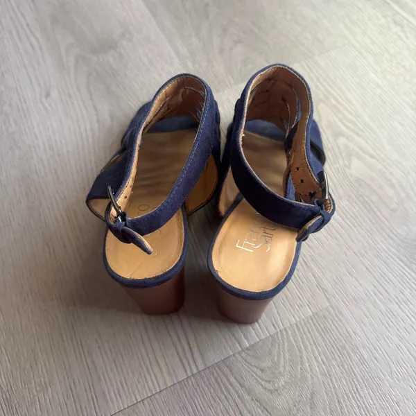 Franco Sarto Faux Suede Cut-Out Heels - Image 5