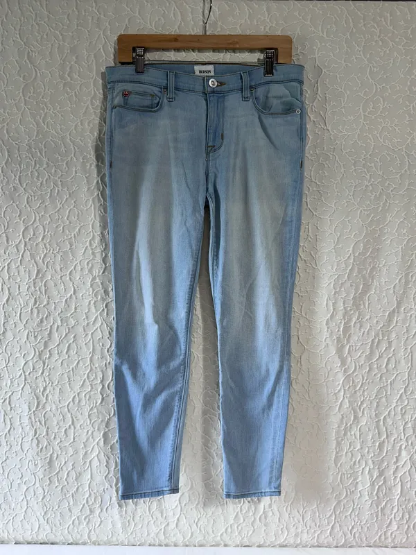 Hudson Krista Super Skinny Women's Light Blue Skinny Jeans size 28 Stretch Soft - Image 5