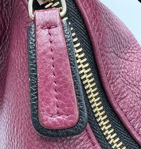 Furla Hobo Bicolor Leather Shoulder Bag - Image 9