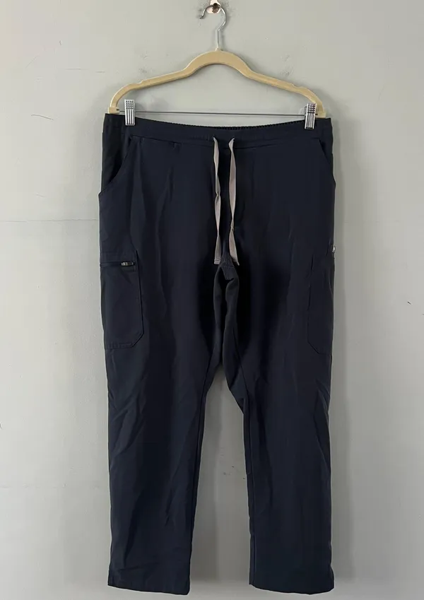 FIGS Yola FIONx Straight Leg Skinny Blue Scrub Pants - Image 2