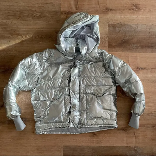 NWT: Pistola Shazia Metallic Puffer Jacket - Image 2