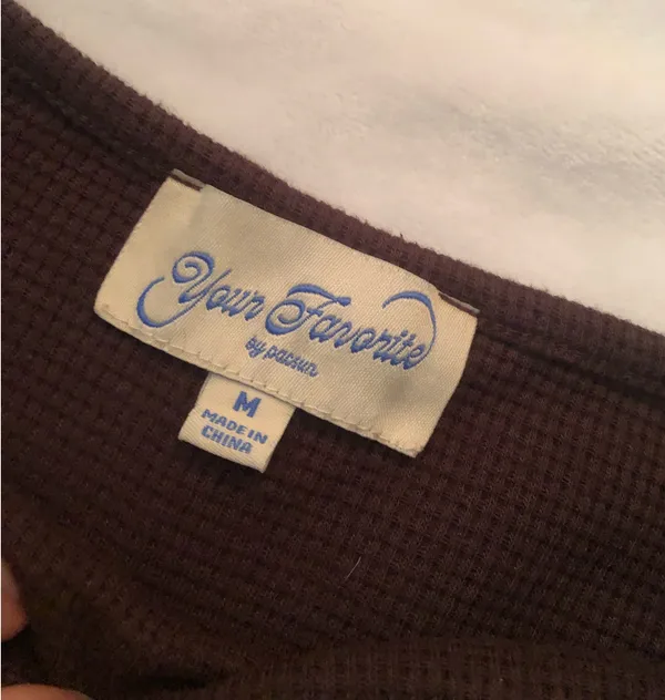 Brown Pacsun Boat Top Longsleeve  - Image 2