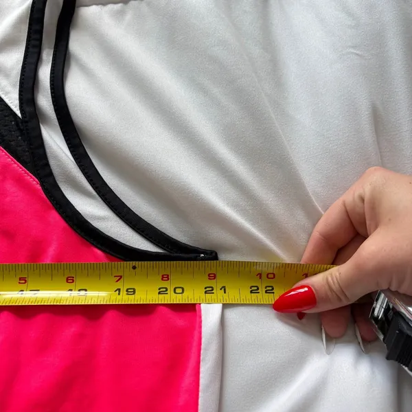 Tail White Label Polo Top T Shirt Womens XL Golf Pink White‎ Tennis Quiet Luxury - Image 3
