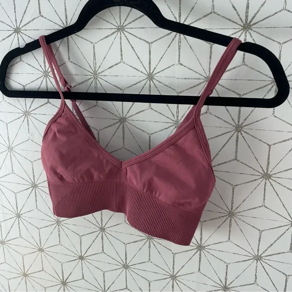 Lululemon Ebb To Street Bra II Moss Rose - Image 6