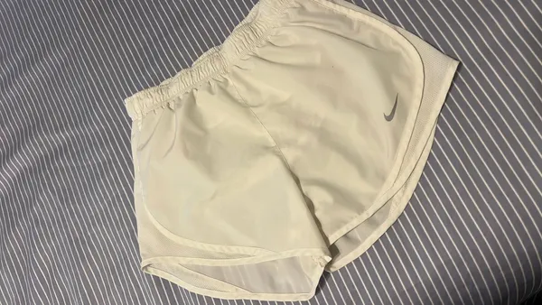White Nike Shorts Dri-Fit - Image 2