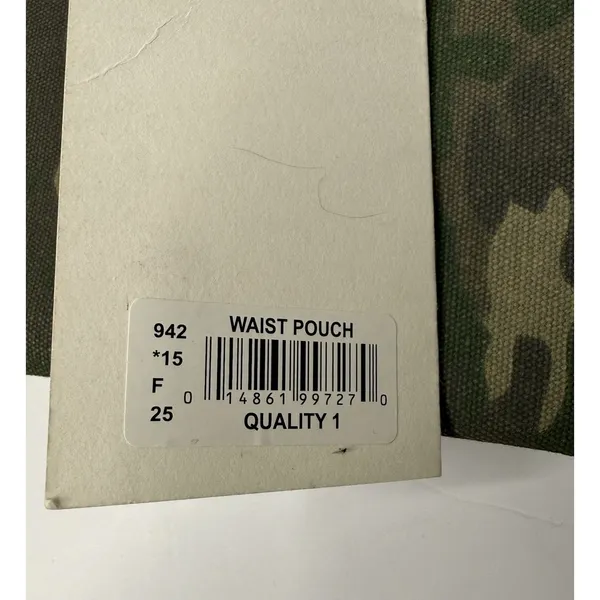 Scully Waist Belt Pouch Wallet Brown Leather Camo‎ Unisex Travel Easy Carry New - Image 9