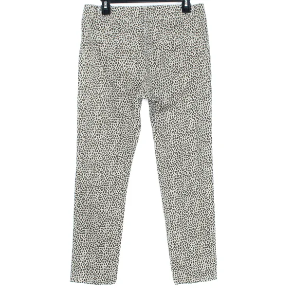 Soft Surroundings Pants Leopard Minimalist Safari Neutral Casual Boho Brown 8P - Image 2