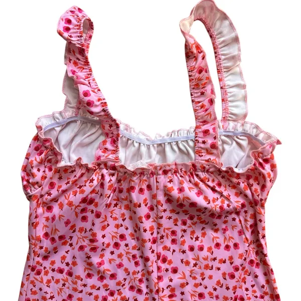 Commense Pink and White Spaghetti Strap Bodycon‎ Dress - Image 6