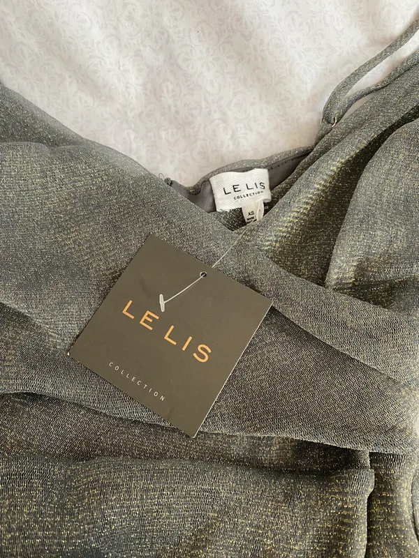 BNWT lelis gray sparkly dress  - Image 4