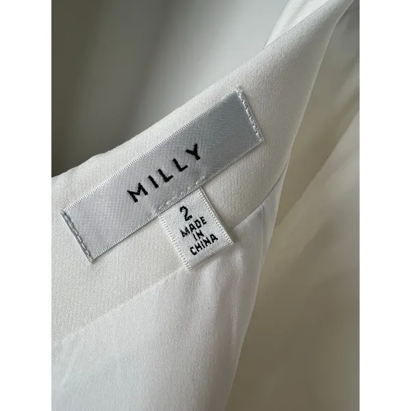 Milly Penelope Open Back Midi Dress Size 2 - Image 5