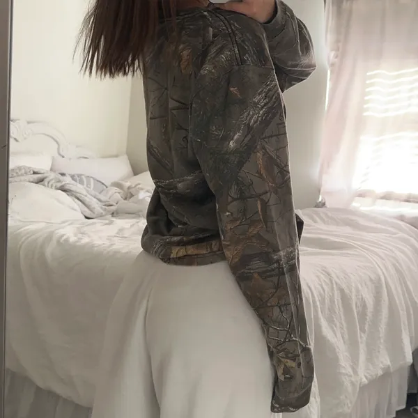vintage camo long sleeve  - Image 2