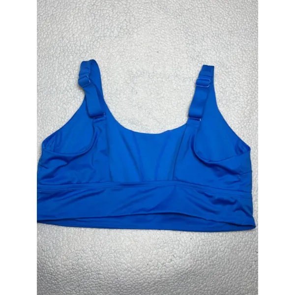 Nike Sports Bra Women's XXL Blue Plus Size Activewear Top Athleisure Sporty - Image 4
