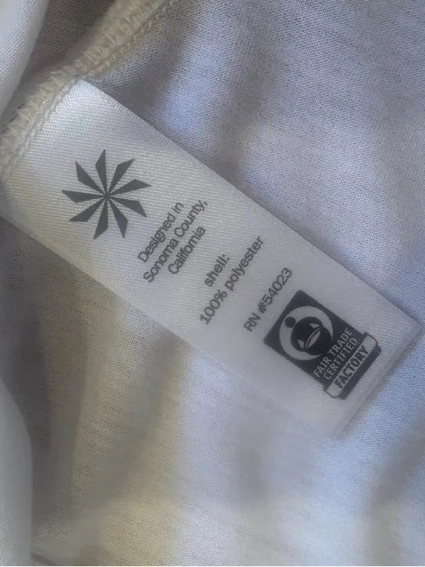 Athleta Repetition Cutout Racerback Tank Top White Athletic Top Size Small - Image 4