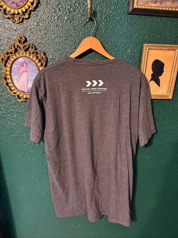 7 Brew Gray Brew Crew Seven Brew Shirt Sz Large - Image 3